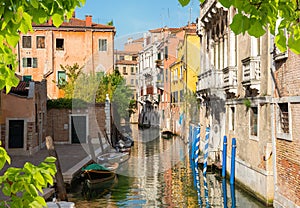 Canal in the sunshine