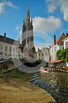 Canal tour of Bruges