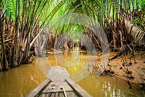 Canal tour in Tam Hiep Island