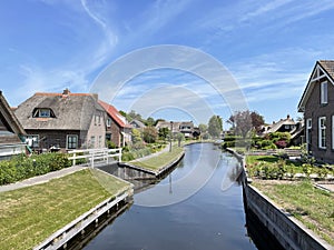 Canal at the town Belt-schultsloot