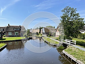 A canal in the town Belt-schultsloot