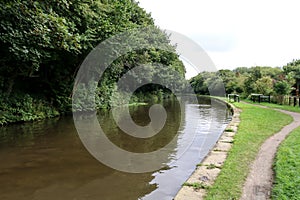 Canal Towpath on the Leeds Liverpool Canal