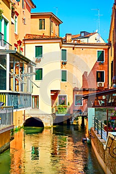 Canal in Treviso photo