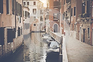 Canal in Venice Italy