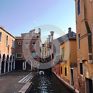 Canal view in Venice