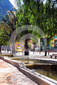 Canals Avenida Jimenez Bogota Colombia photo