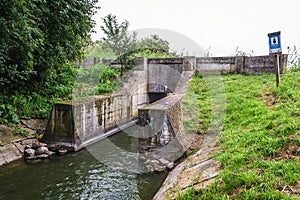 Canals crossing in Silice photo