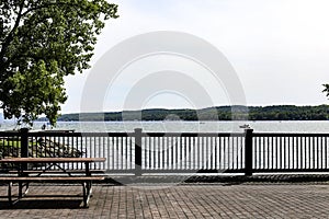 Canandaigua Lake view from the bridge. photo