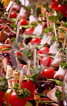 Canape for an event party