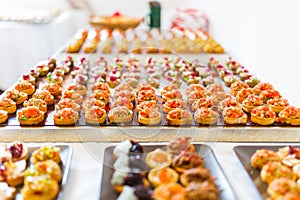 Canapes buffet