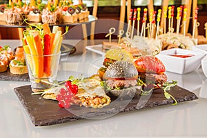 Canapes and other snacks