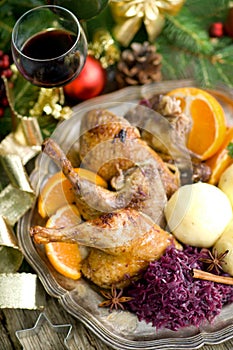 Canard, Christmas time