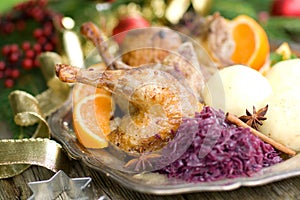 Canard, Christmas time