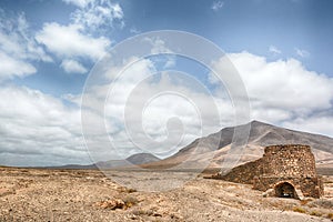 Canary Island desert sand - Lanzarote Hacha Grande photo