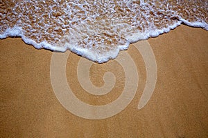 Canary Islands beach sand and wave texture