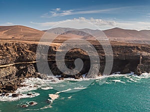 Canary Islands Cliffs, Mountains and Ocean