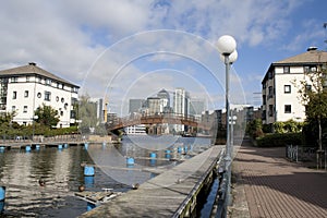 Canary Wharf and the Dosclands canals