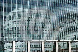 Canary Wharf Reflections