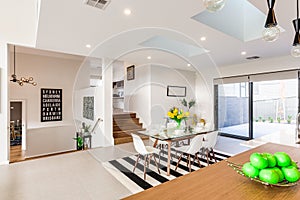 Beautiful spacious kitchen in a modern home