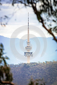 Canberra radio tower