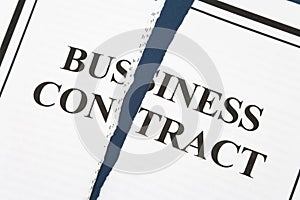 Cancel Business Contract photo