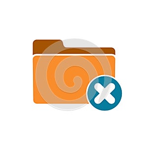 Cancel close delete exit folder logout remove icon