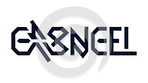 Cancel Text Icon, Action Button, vector design Generative AI