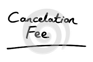 Cancelation Fee