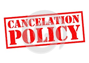 CANCELATION POLICY