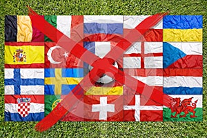 Canceled European soccer games