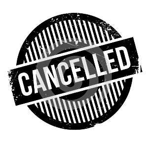 Cancelled rubber stamp