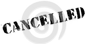 Cancelled rubber stamp