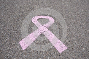 Cancer of the Breast Awareness Symbol