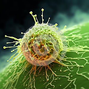 Cancer Cell. Generative AI photo