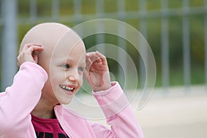 Cancer child photo