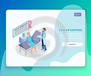 Cancer Control Landing Page