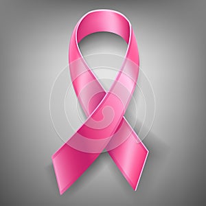 Cancer pink ribbon