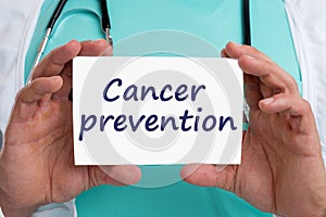 Cancer prevention screening check-up disease ill illness healthy