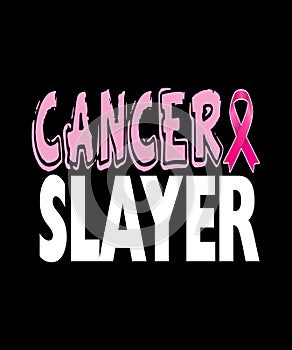 Cancer slayer graphic
