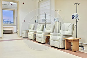 Cancer treatment chemotherapy room