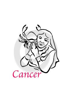 The Cancer woman