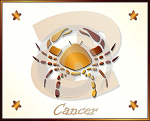 Cancer zodiac star sign photo