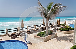Cancun Beach Mexico photo