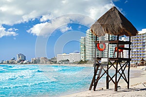 Cancun Forum beach Playa Gaviota Azul photo