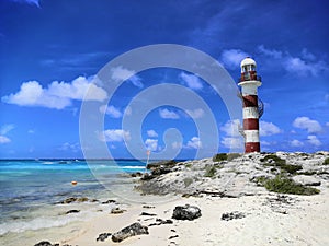 Cancun lighthouse beach