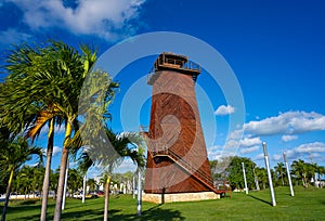 Cancun old airport control tower Mexico