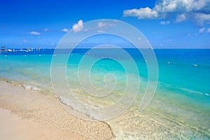 Cancun Playa Linda beach in Hotel Zone photo