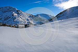 Candanchu ski in Huesca on Pyrenees Spain photo