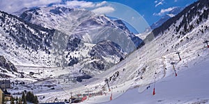 Candanchu Ski Resort, Huesca, Spain