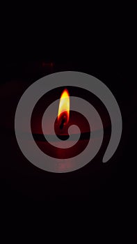 Candelight flame